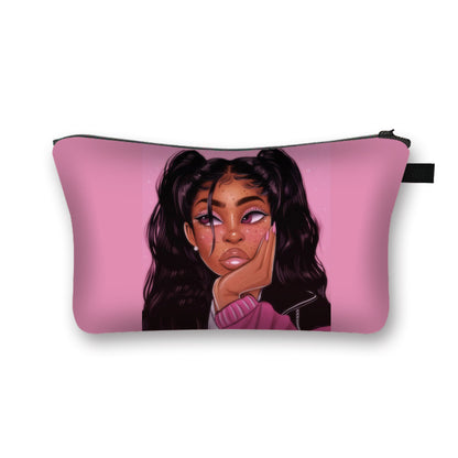 💄Girls Rock Waterproof Cosmetic Bag