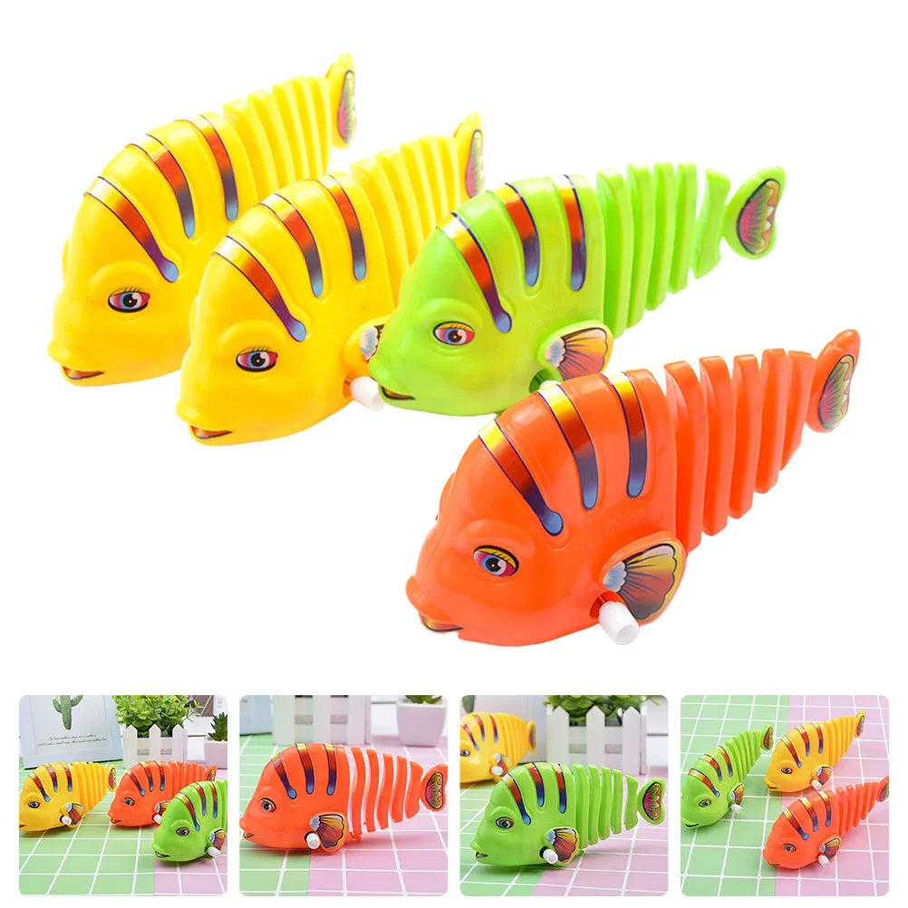 🐟 4 Pcs AquaSwing Fish Toy