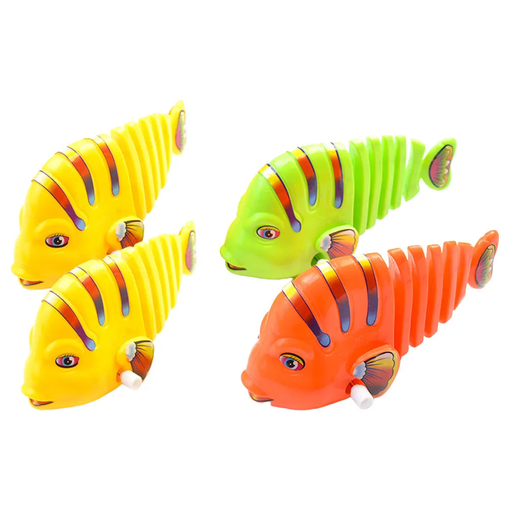 🐟 4 Pcs AquaSwing Fish Toy